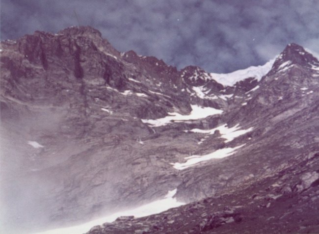 SW Ridge ( original ascent route ) of the Jungfrau