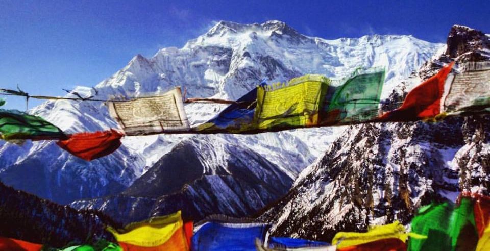 Annapurna II above Manang Valley