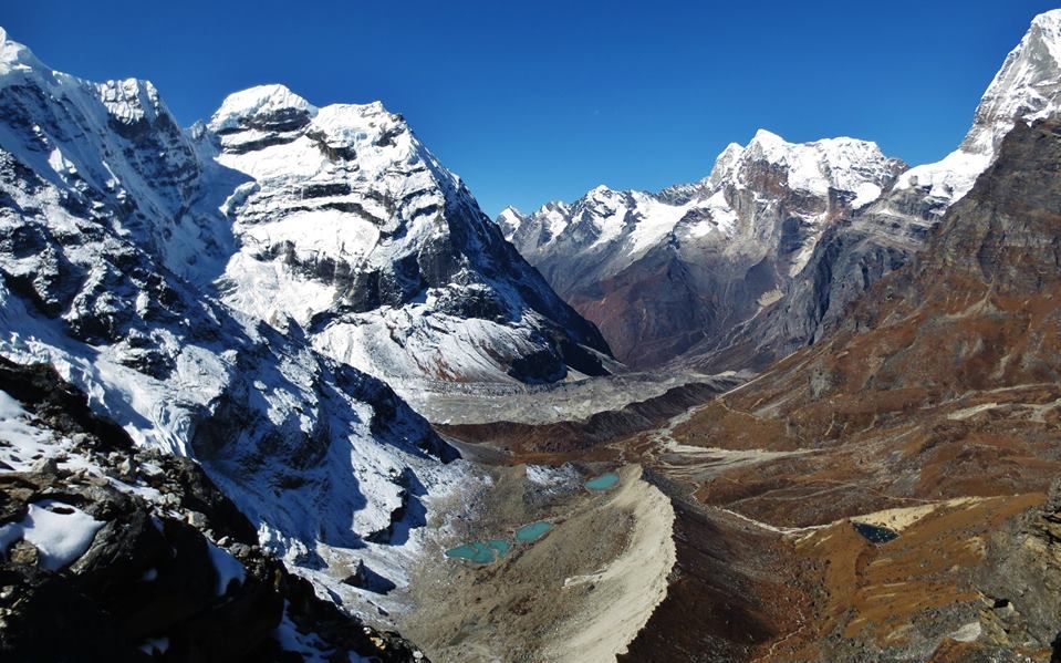 Mera Peak above the Hinku & Hongu Valleys