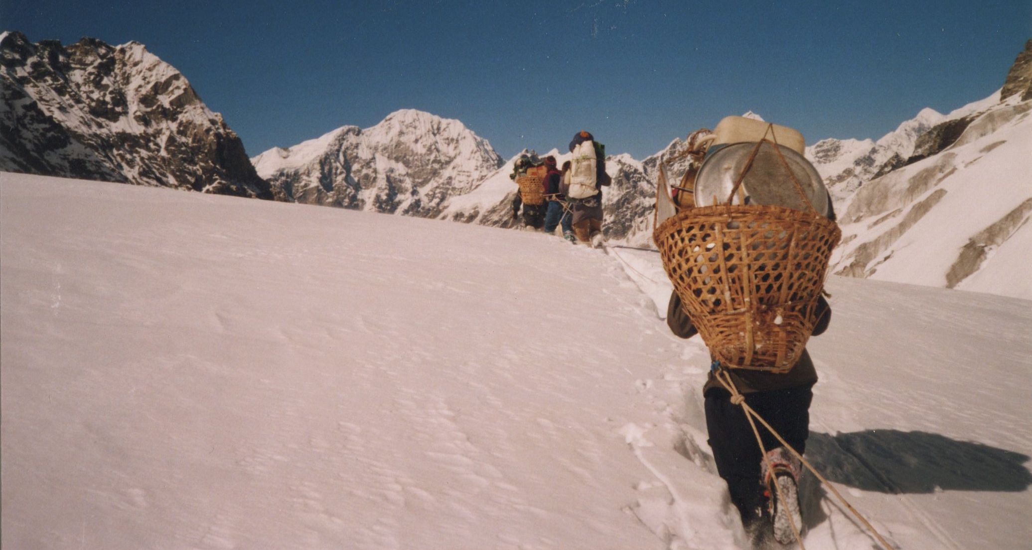 Langtang Himal on crossing Tilman's Pass