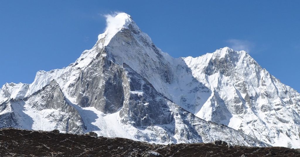 Ama Dablam above the Chhukung Valley