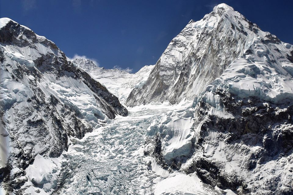 Nuptse above Everest Base Camp