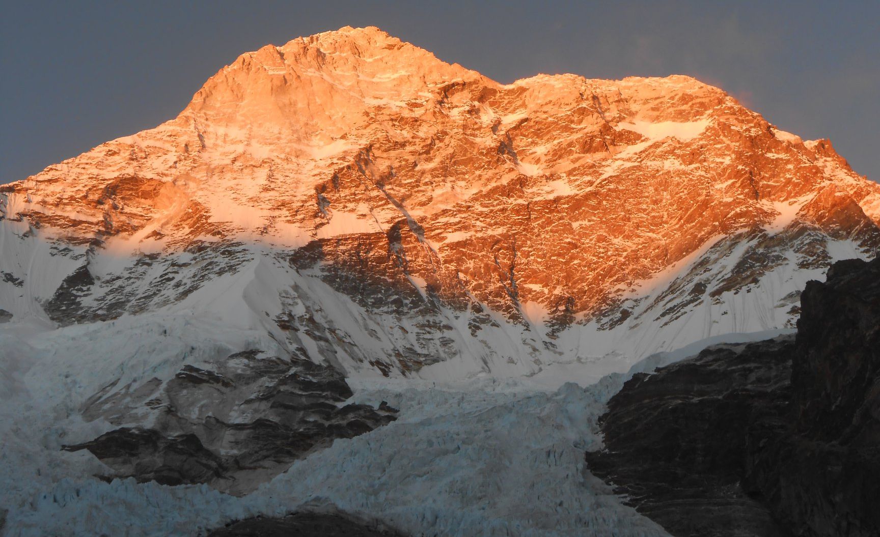 Mt.Makalu from Base Camp