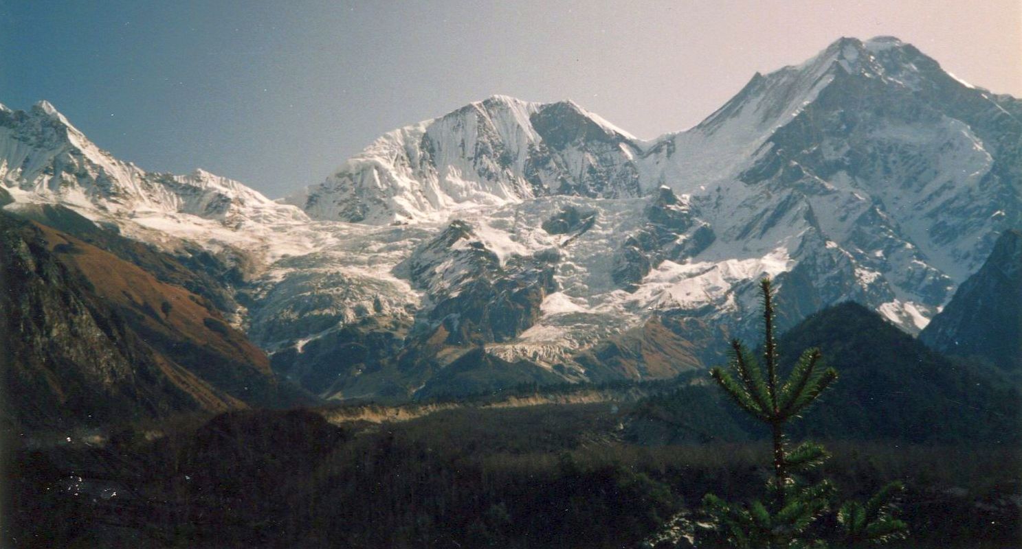 Mount Manaslu from the North-West