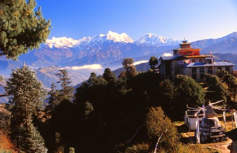 Numbur from Kinggurding Gompa