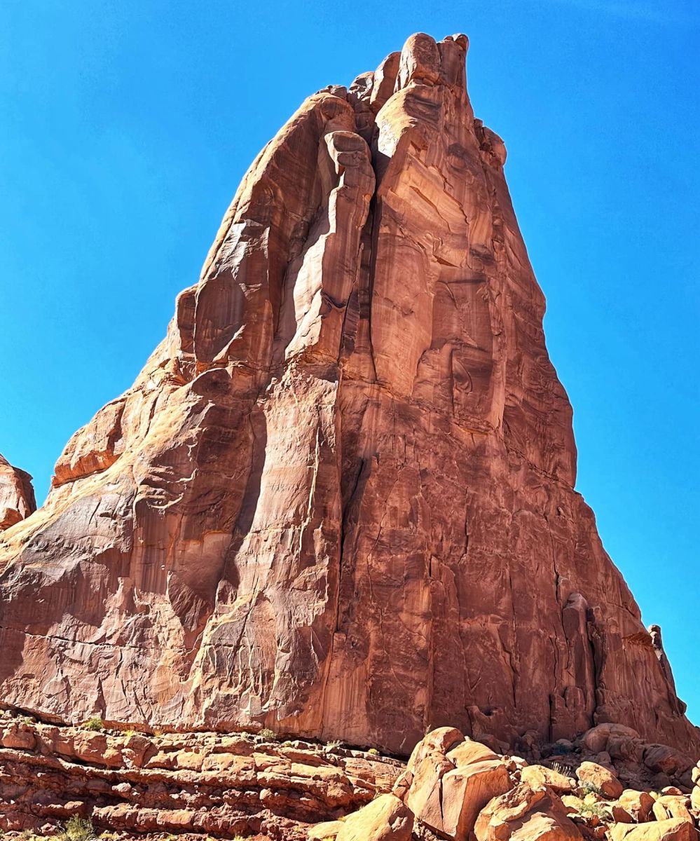 The Organ - in Courthouse Towers area of Arches National Park