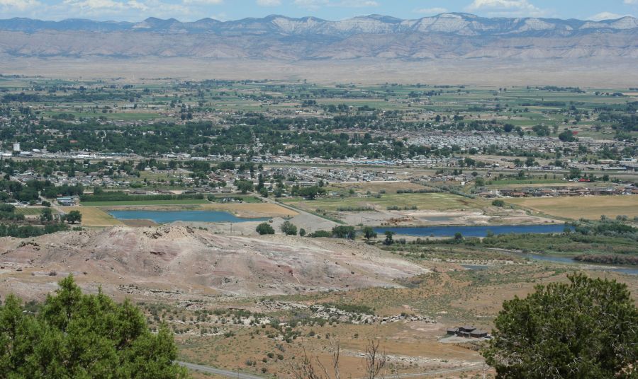 Grand Junction from the Colorado National Monument