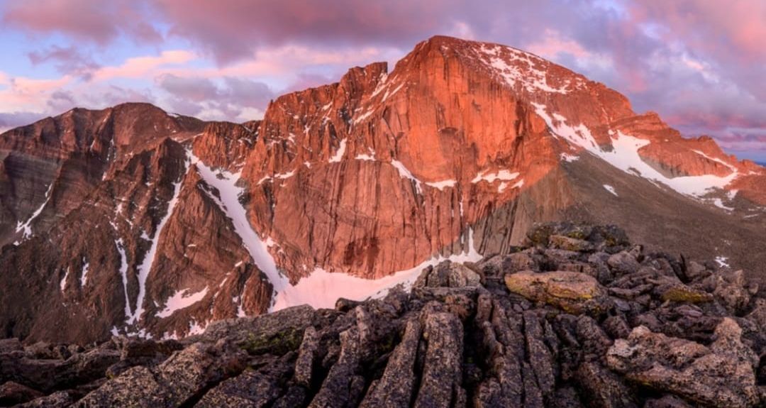 Diamond Face of Longs Peak