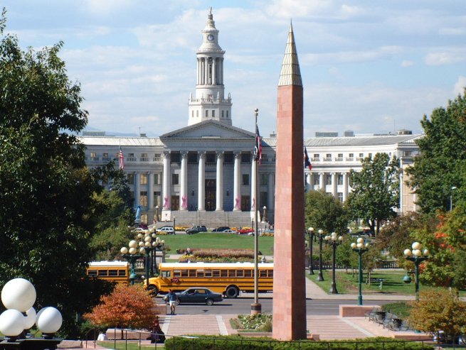 City Hall in Denver, Colorado, USA