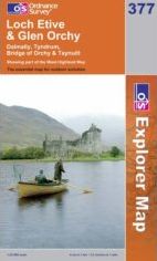 Loch Etive & Glen Orchy OS Explorer Map