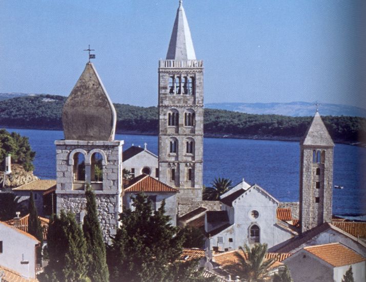 Rab Island in the Kvarner Gulf