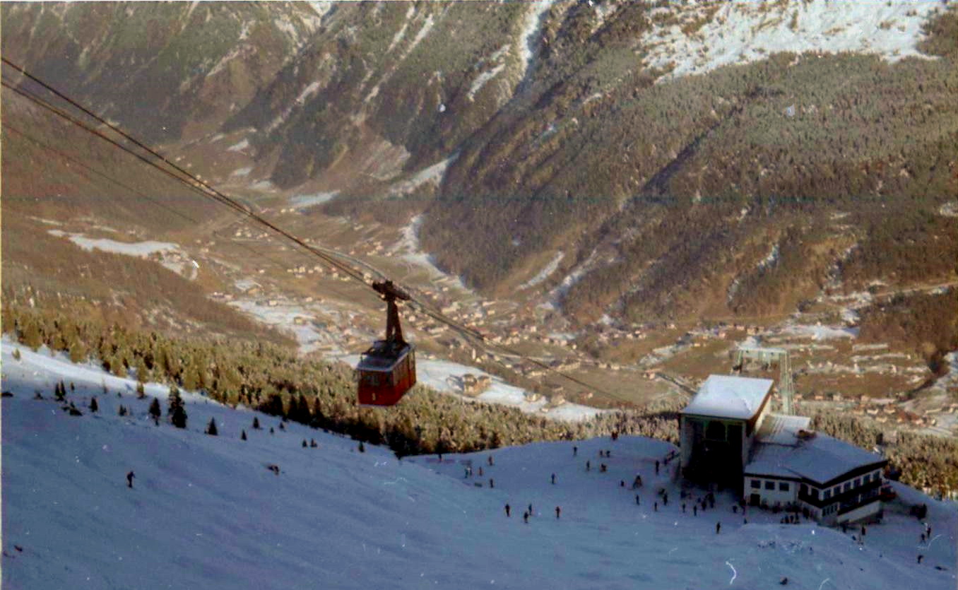 Cable Car in the Austrian Tyrol