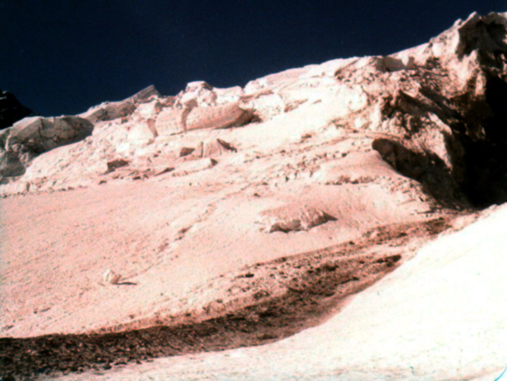 Wetterlucke above the Schmadri Hut in the Bernese Oberlands Region of the Swiss Alps