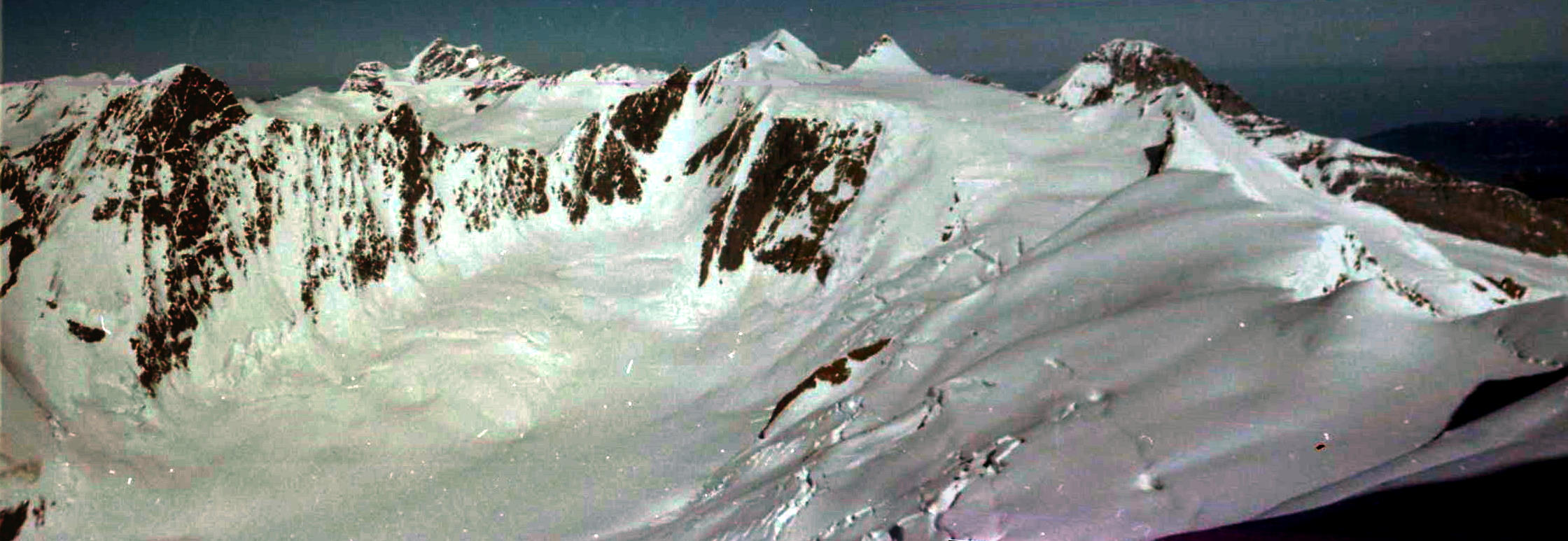 View from the Finsteraarhorn