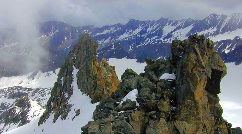 Stubai Alps in Austria - Rotgratspitze