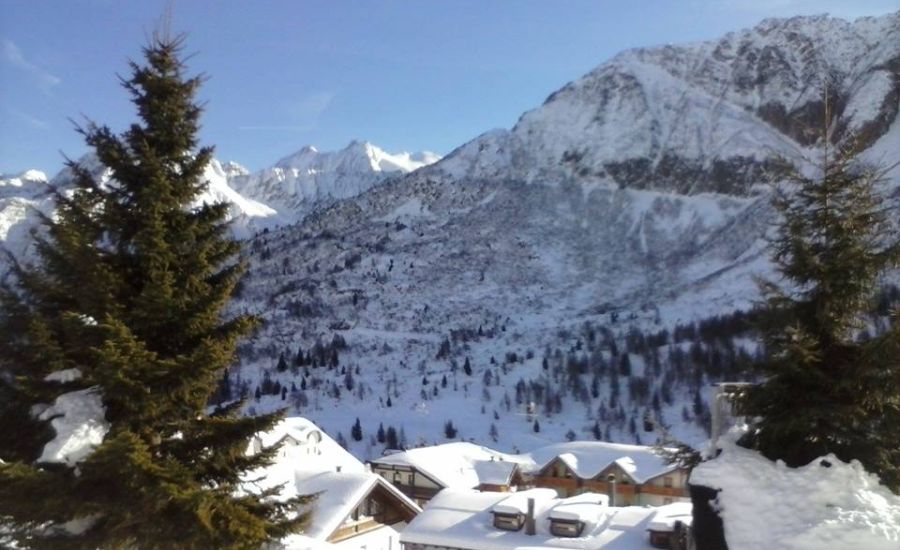 Tonale Pass in winter