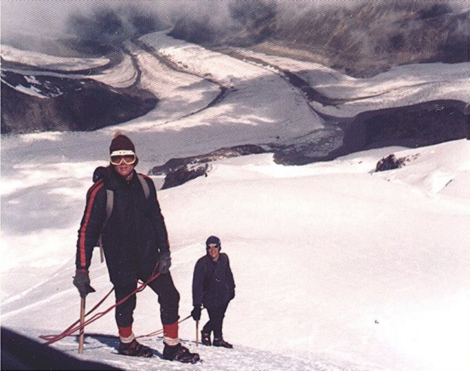 Gornergletscher from Monte Rosa