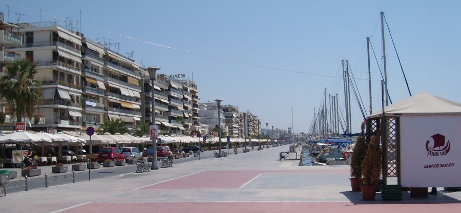 Volos promenade