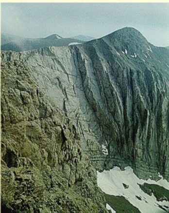 Skolio Peak on Mount Olympus