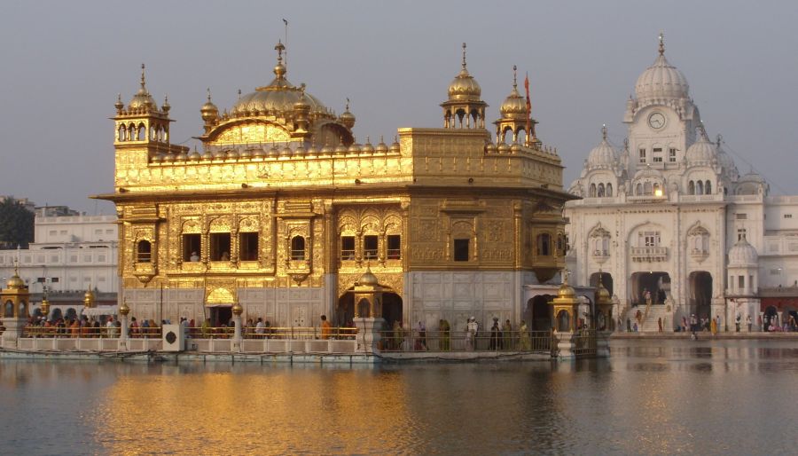 The Harmandir Sahib ( " The abode of God " )