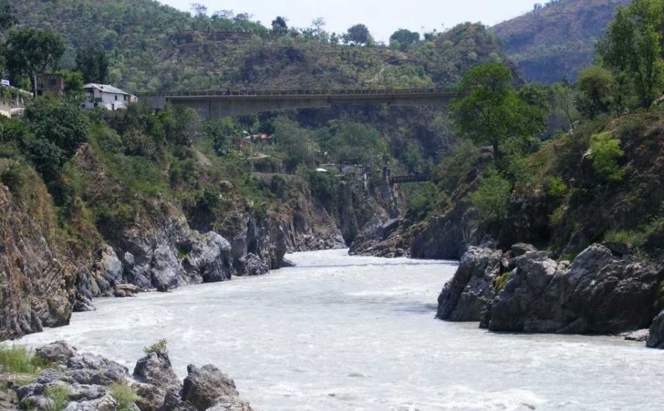 Ganga ( Ganges ) River in Indian Himalaya