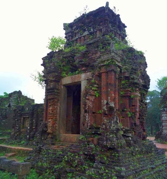 Khmer Prang in Hoi An fishing village in Vietnam