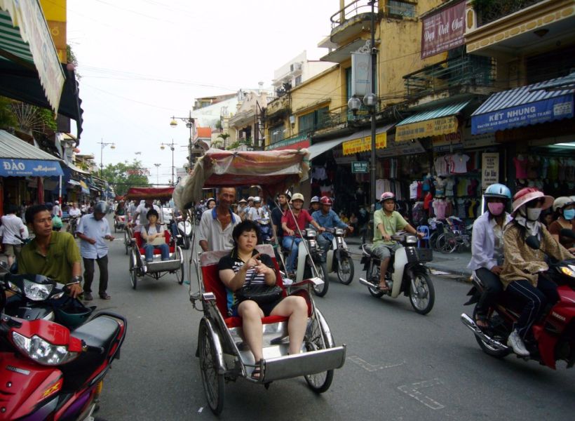 Street in Old Quarter of Hanoi