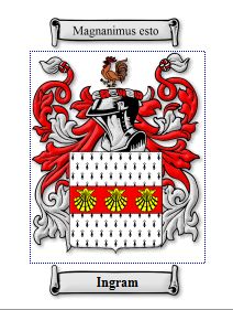 Ingram Coat of Arms