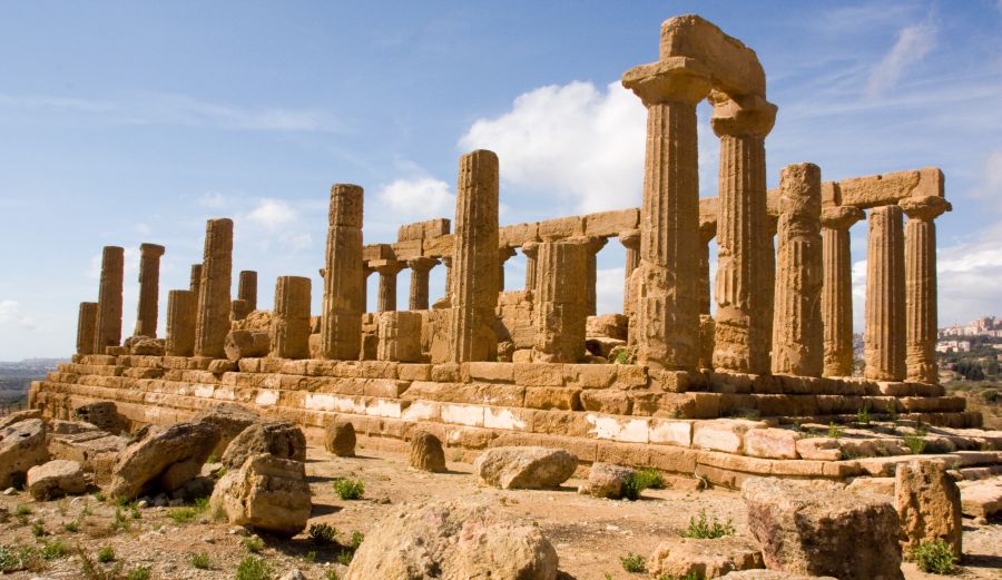 Agrigente on Sicily