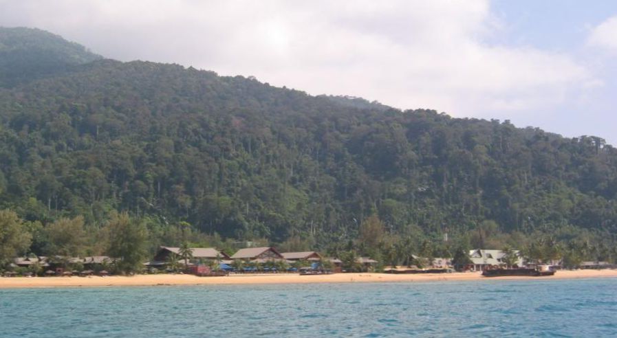 Berjaya Beach on Tioman Island