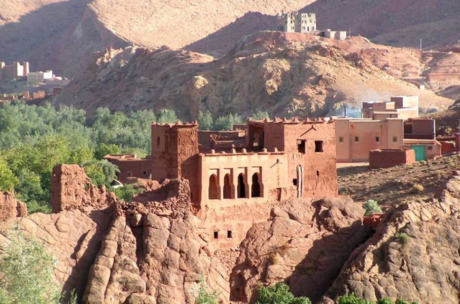 Kasbah in the High Atlas of Morocco