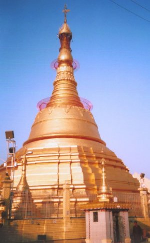 Botataung Paya in Yangon ( Rangoon ) in Myanmar ( Burma )