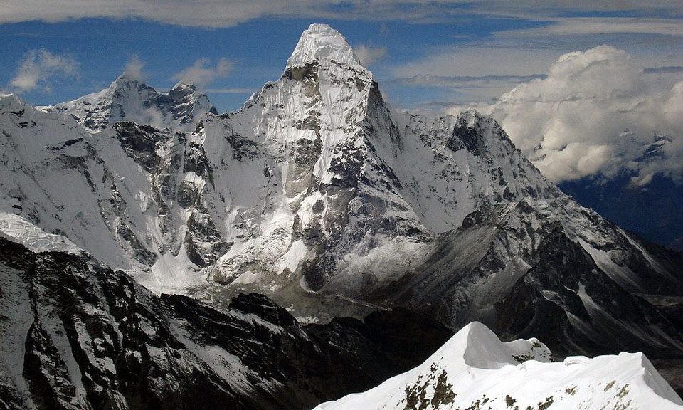 Ama Dablam from Island Peak ( Imja Tse )