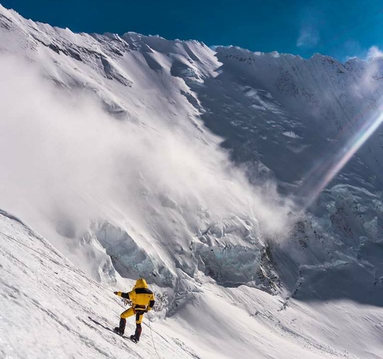 Lhotse South Face above Chukhung Valley