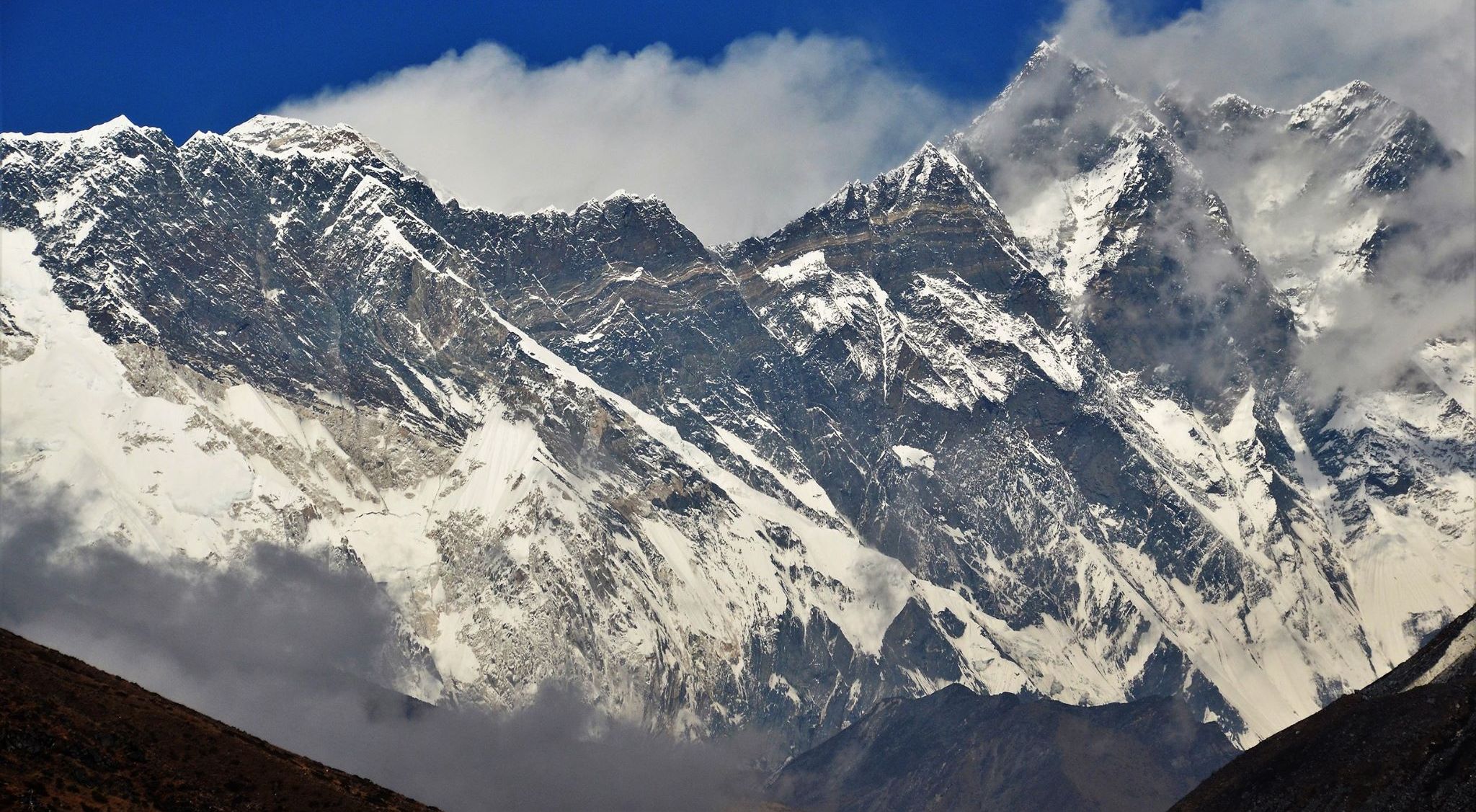 Nuptse-Lhotse Wall from Chukhung