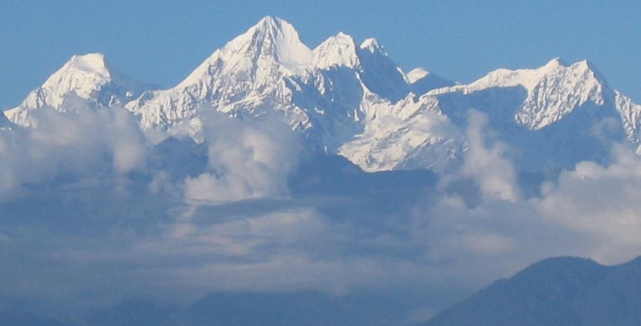 Mt.Dorje Lakpa in the Jugal Himal