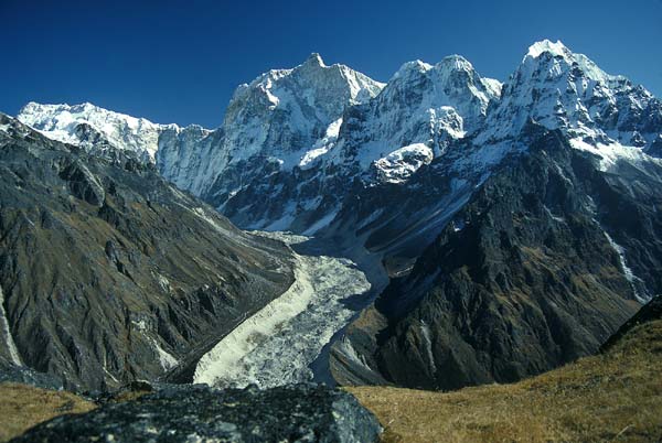 Jannu from above Kambachen