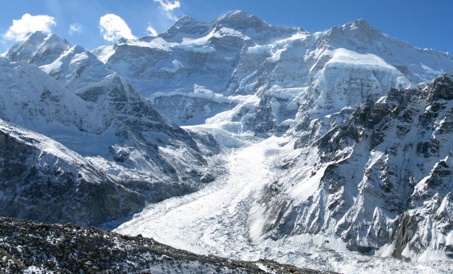 Kangchenjunga North Side from Pang Pema Base Camp