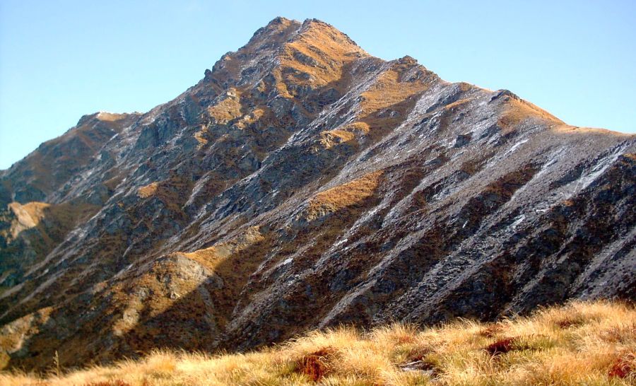 Ben Lomond above Queenstown in South Island of New Zealand