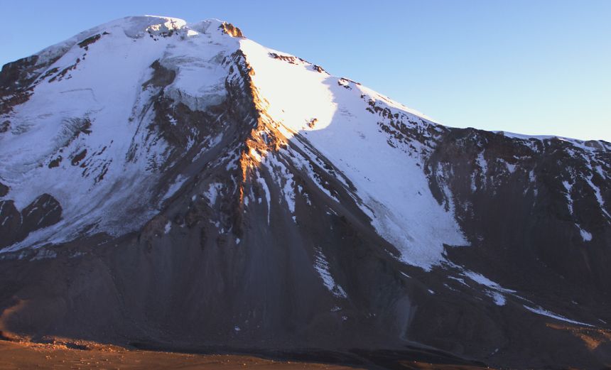 Pomerape neighbour to Parinacota in Chile