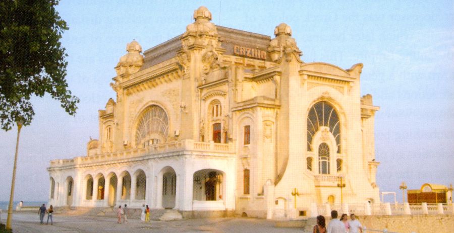 Casino at Constanta on the Black Sea Coast of Romania