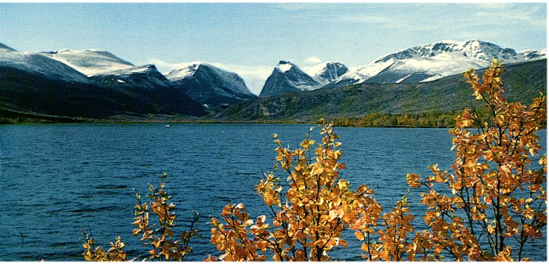 Approach to Kebnekaise on the Kungsleden Trail in Arctic Sweden