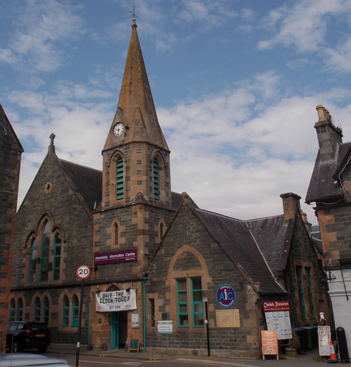 Former church in Aberfeldy