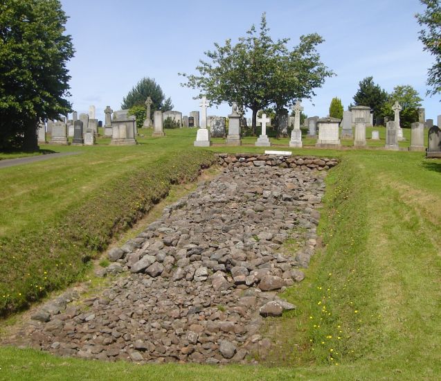 Antonine Wall in Bearsden