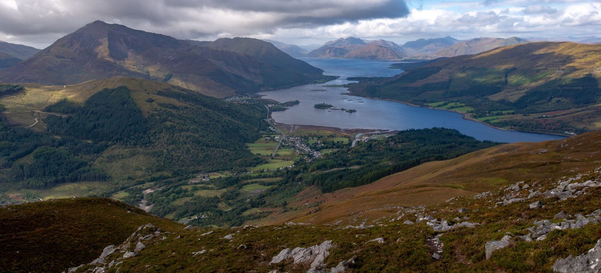 Beinn a Bheithir  from the Pap of Glencoe