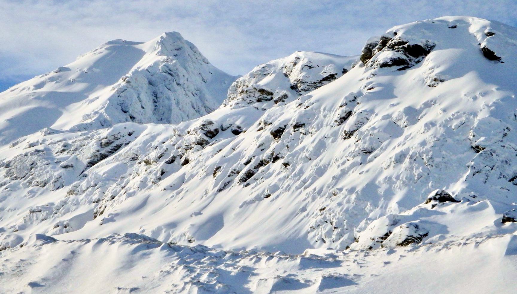 Summit slopes of Beinn an Lochain in the Southern Highlands of Scotland