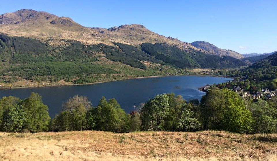 Beinn Narnain across Loch Long from Arrochar