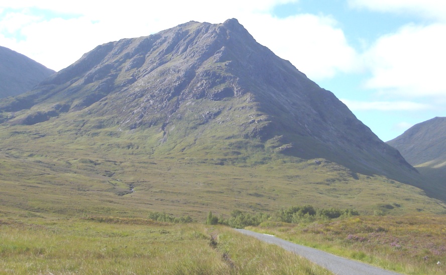 Sron na Creise at head of Glen Etive