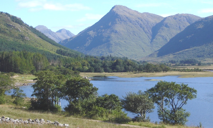 Stob Dubh from Loch Etive