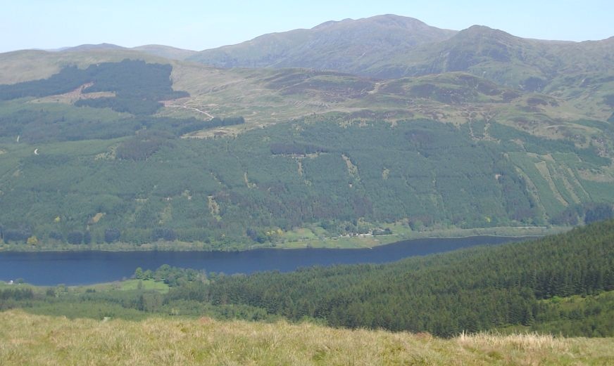 Ben Vorlich and Stuc a Chroin above Loch Lubnaig